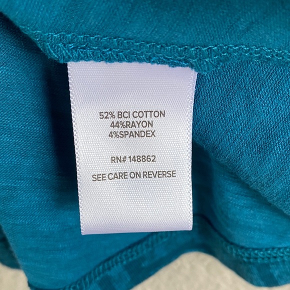 Torrid Teal Patterned Tank Top - Picture 5 of 6